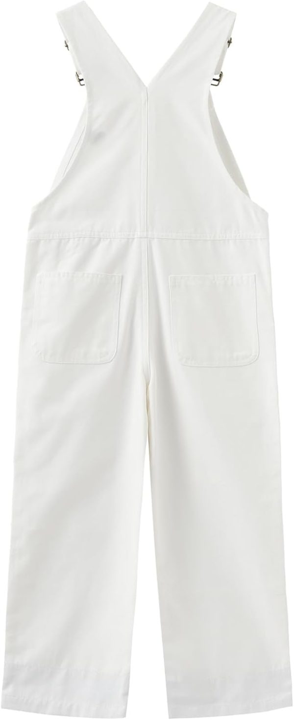 Girls Overalls/Shortalls, 3-12 Year-Old Girls Overall Shorts, Kids Denim/Canvas Overalls/Short Overalls - Image 2