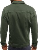 Men's Casual Classic Denim Jacket Slim Fit Fashion Jean Coat