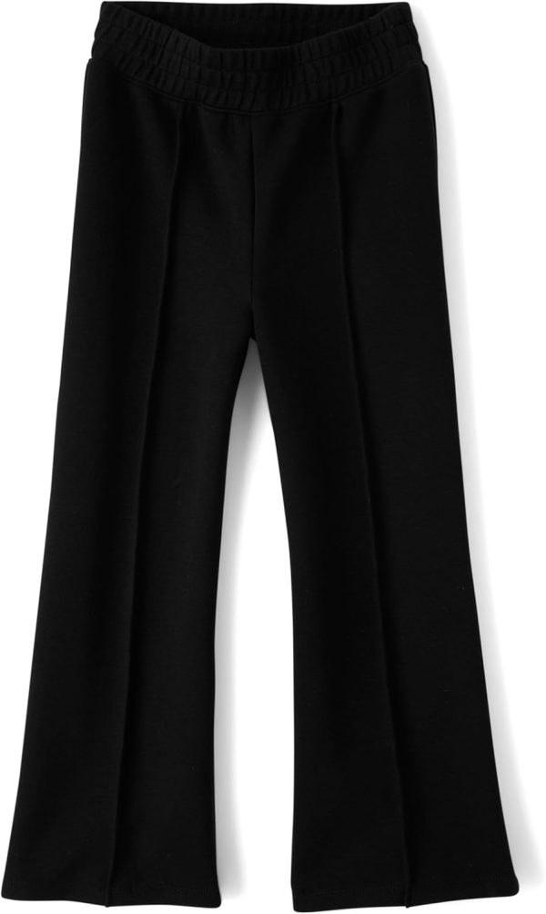 Girls' Wide Leg Pintuck Pants