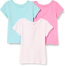 Girls and Toddlers' Short-Sleeve T-Shirt Tops (Previously Spotted Zebra), Multipacks