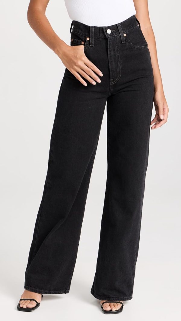 Women's  Wide Leg Jeans - Image 2