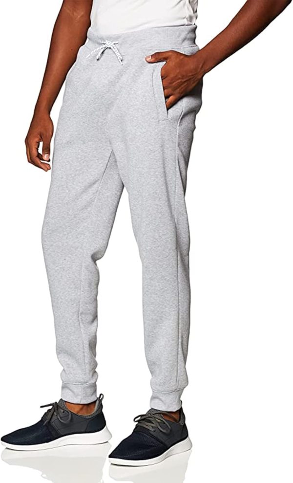 Men's Active Basic Fleece Joggers, Relaxed and Comfortable Sweatpants - Image 2