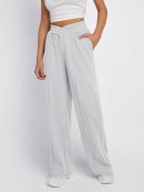 Wide Leg Sweatpants Women Fashion High Waisted Baggy Flared Pants Loose Fit Athletic Joggers with Pockets
