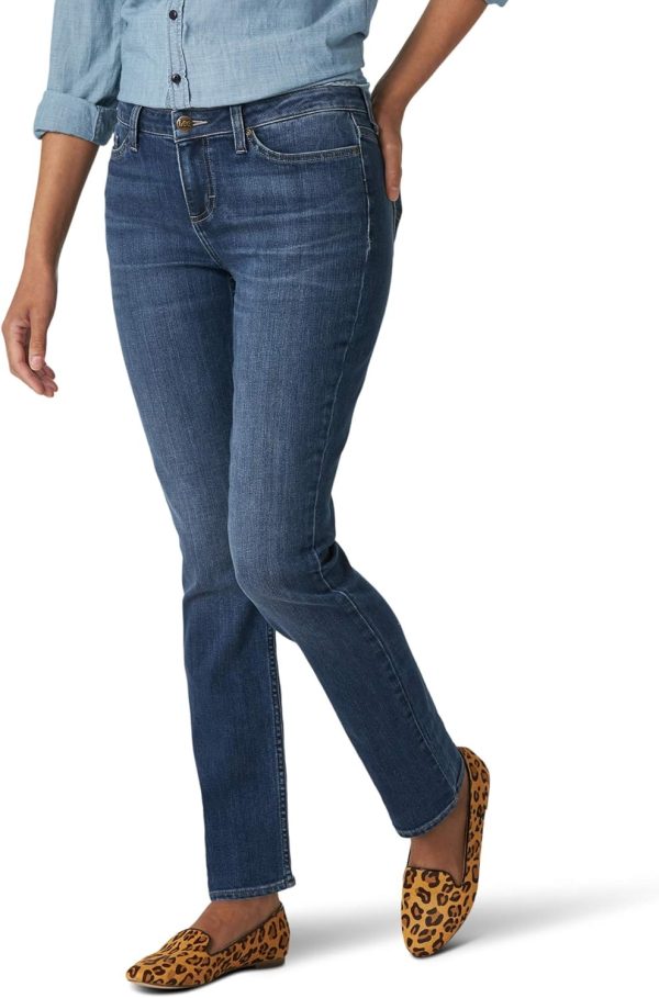 Women's Legendary Mid Rise Straight Leg Jean