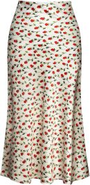 Leopard Print Skirt for Women Cheetah High Waist Silk Satin Elasticized Skirts