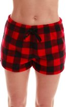 Women's Plush Pajama Shorts