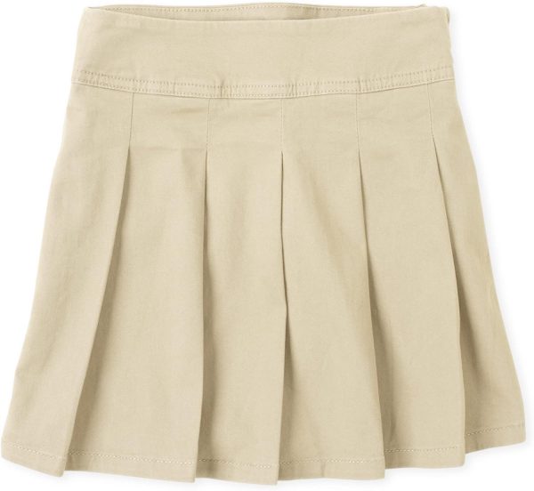Girls' Uniform Pleated Skort