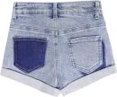 Girls Slim-fit Denim Shorts,Ripped Simple Design Summer Half Jeans Pants