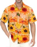 Hawaiian Shirt for Men with Pocket - Button Down Wrinkle-Resistant for Beach, Pool Parties (S-4XL)
