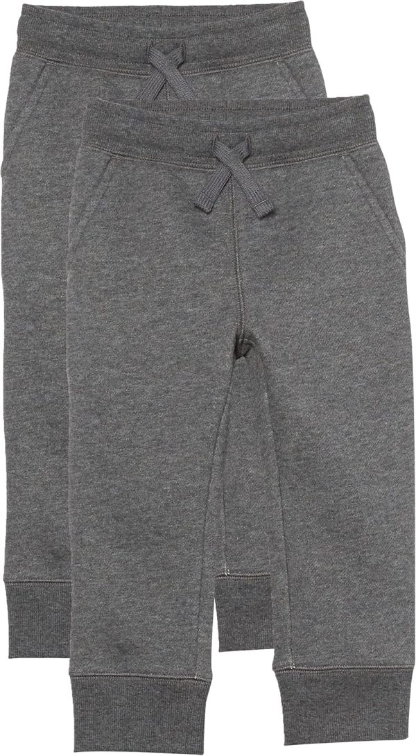 Boys and Toddlers' Fleece Joggers, Sweatpants