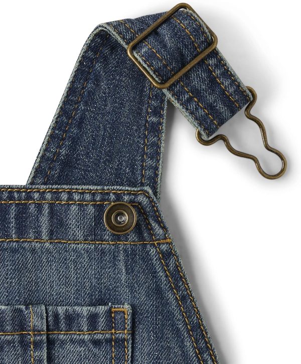 baby-boys And Toddler Denim Short Overall - Image 2